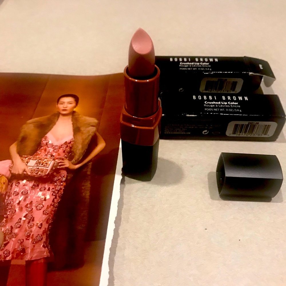 Two - Bobbi Brown Lipsticks - Soft Pink.  Never been used!